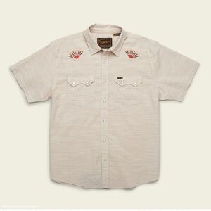 Howler BROS Crosscut Deluxe Shortsleeved Shirt Pearl Snap - Rising Sums